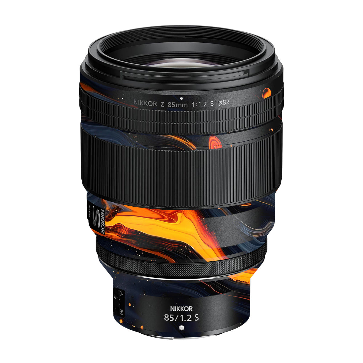 Lava Marble Nikon Nikkor Z 85mm F/1.2 S Camera Lens Skin