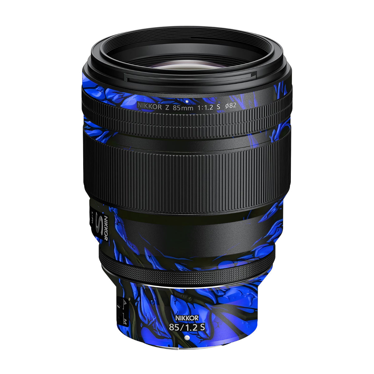 Venom Blue Nikon Nikkor Z 85mm F/1.2 S Camera Lens Skin