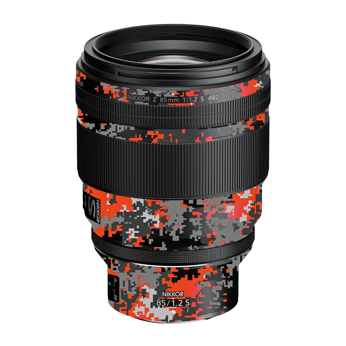 Inferno Pixel Nikon Nikkor Z 85mm F/1.2 S Camera Lens Skin