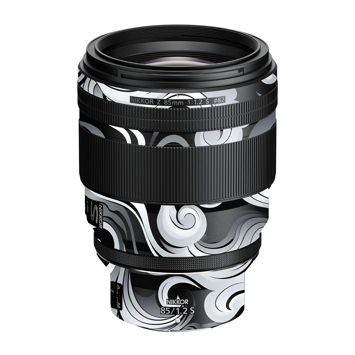 Smoke Swirl Nikon Nikkor Z 85mm F/1.2 S Camera Lens Skin