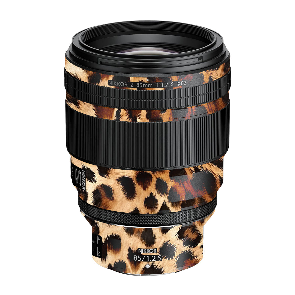 Classic Leopard Spots Nikon Nikkor Z 85mm F/1.2 S Camera Lens Skin
