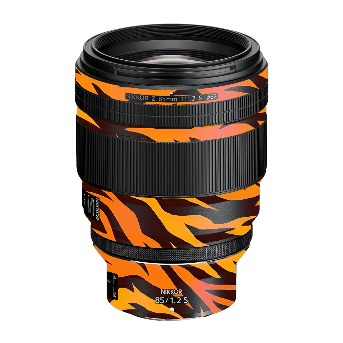 Wild Tiger Stripes Nikon Nikkor Z 85mm F/1.2 S Camera Lens Skin