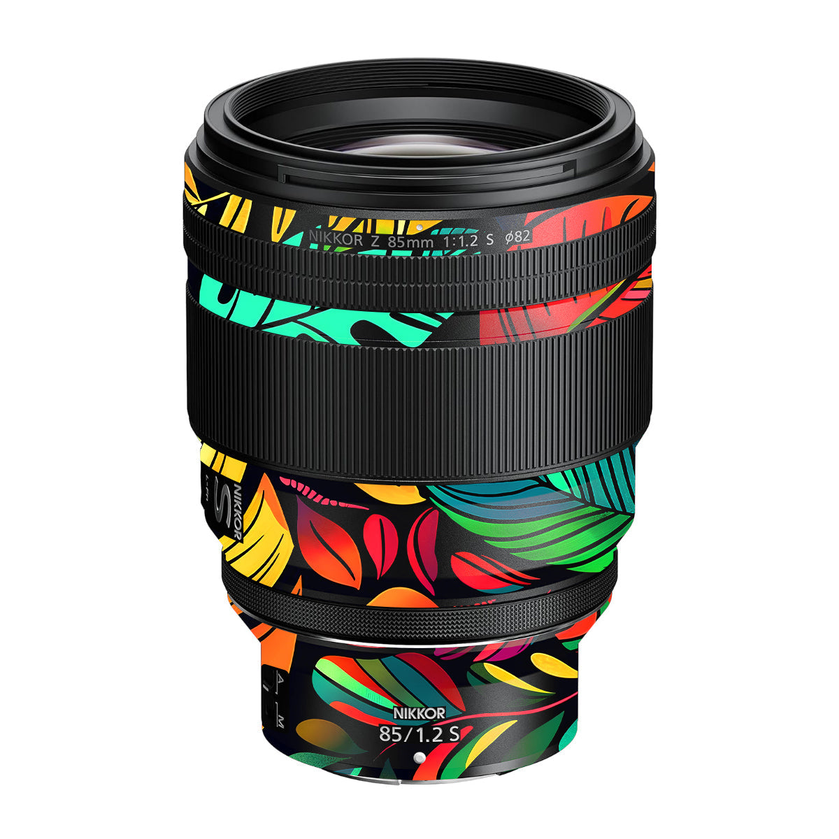 Tropical Jungle Leaves Nikon Nikkor Z 85mm F/1.2 S Camera Lens Skin