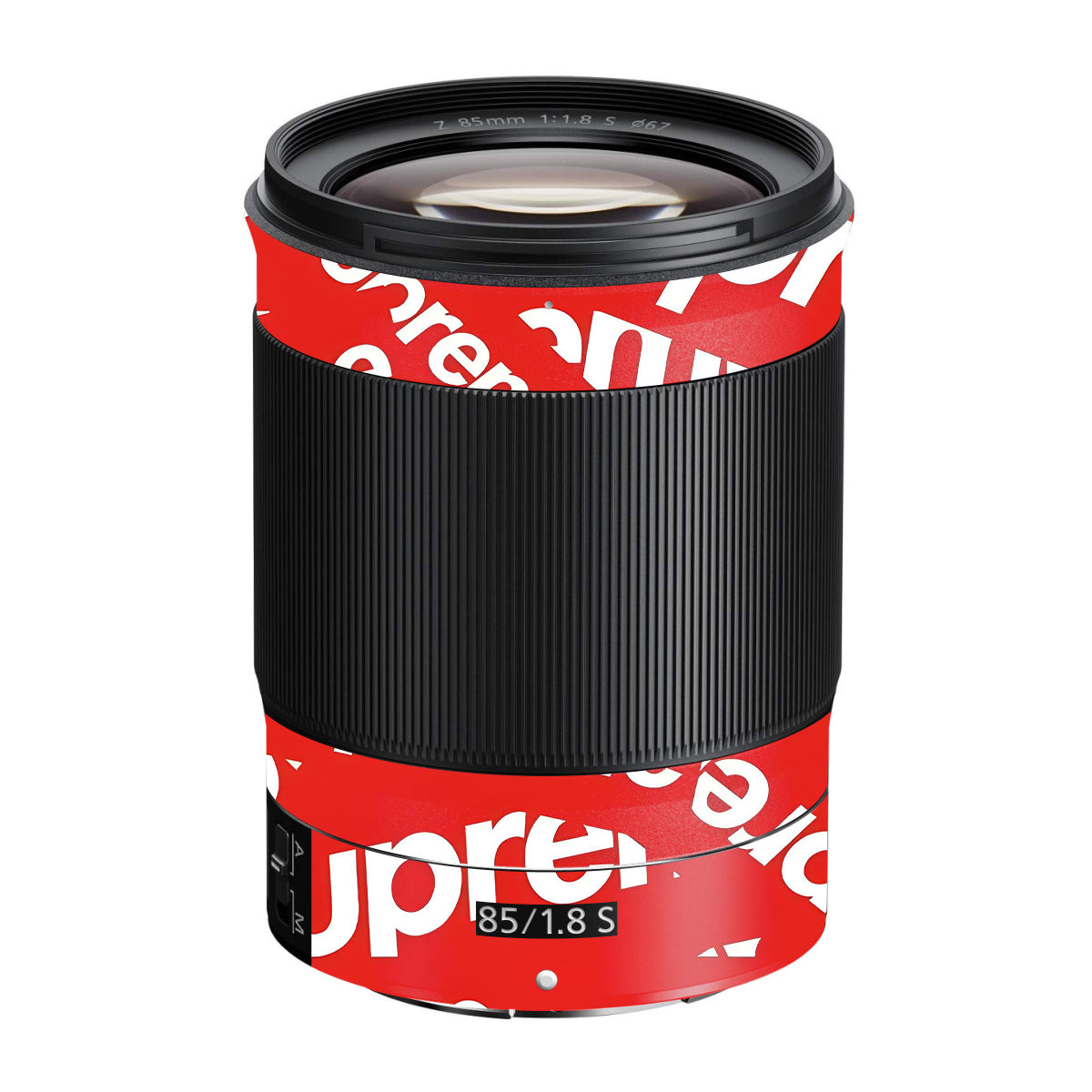 Supreme Red Nikon Nikkor Z 85mm F/1.8 S Camera Lens Skin