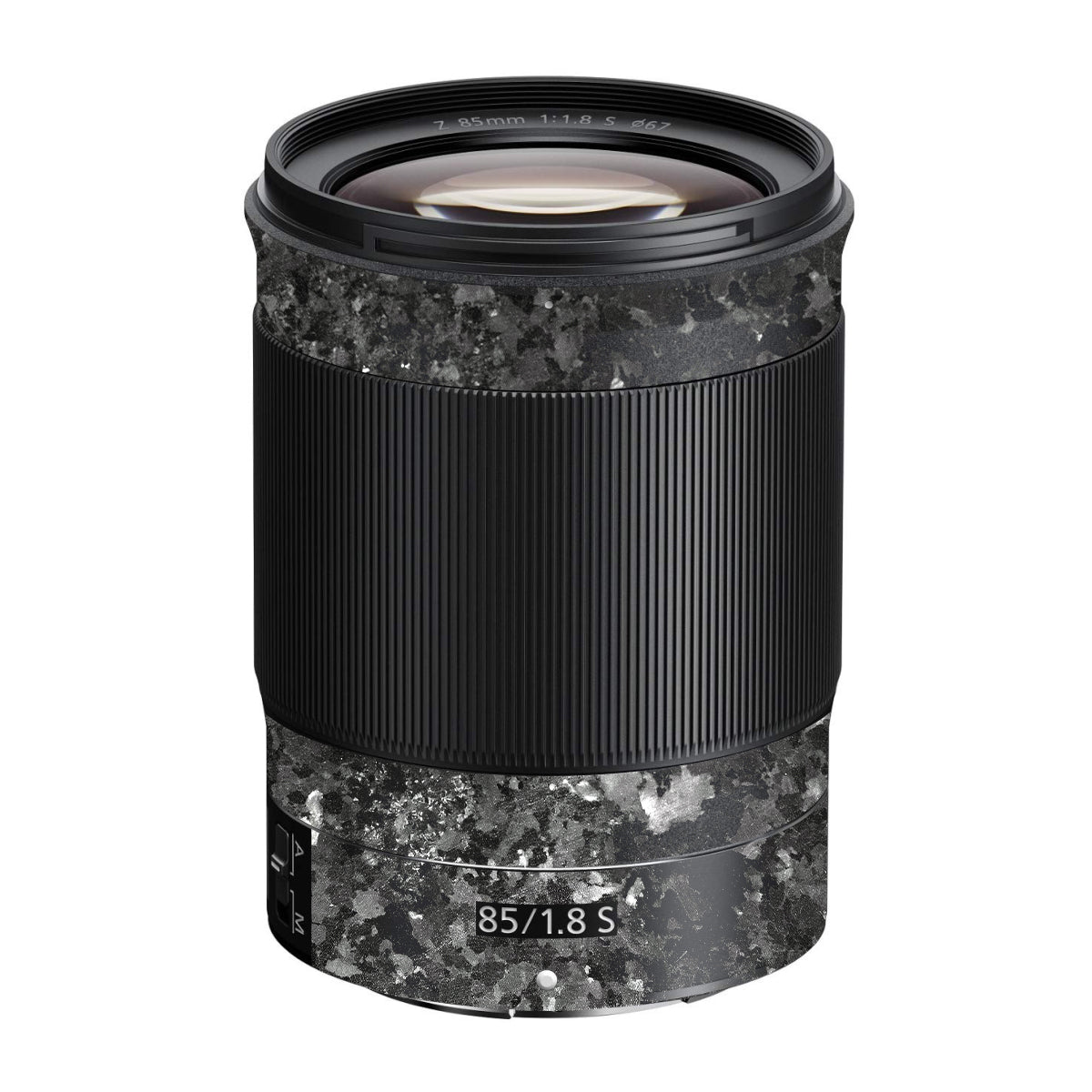 Black Granite Nikon Nikkor Z 85mm F/1.8 S Camera Lens Skin