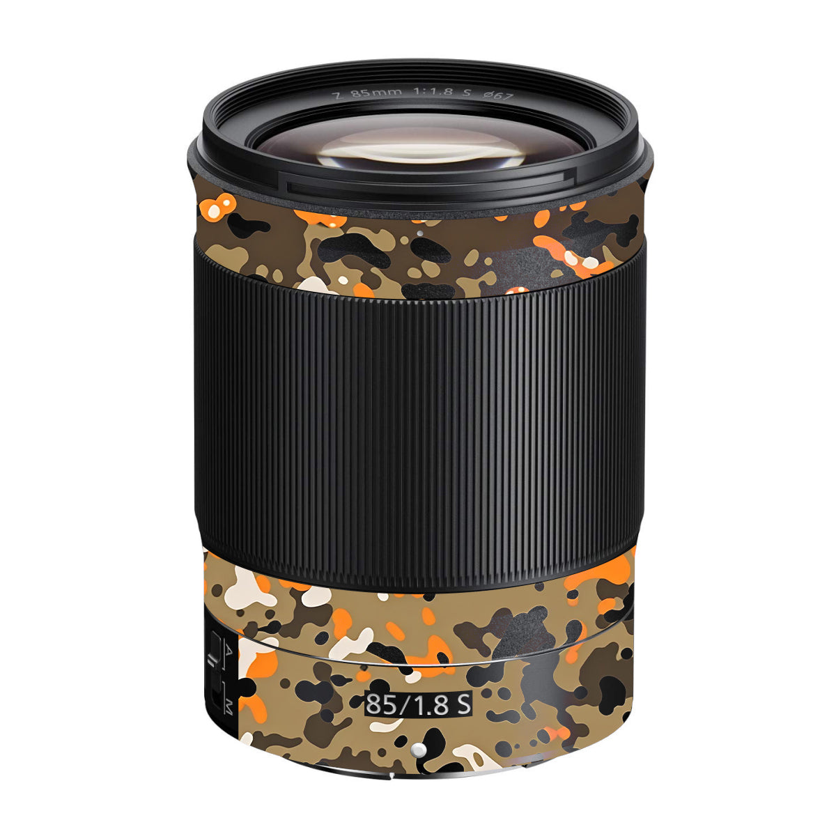 Orange Brown Spot  Nikon Nikkor Z 85mm F/1.8 S Camera Lens Skin