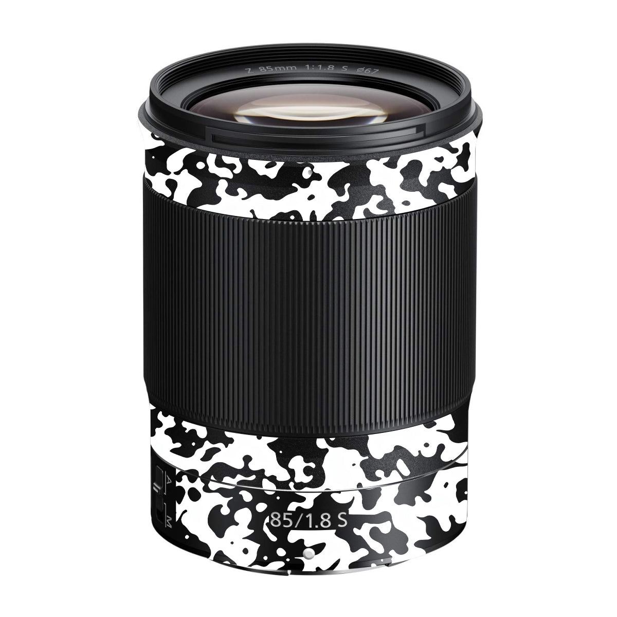 Snow Camo Nikon Nikkor Z 85mm F/1.8 S Camera Lens Skin