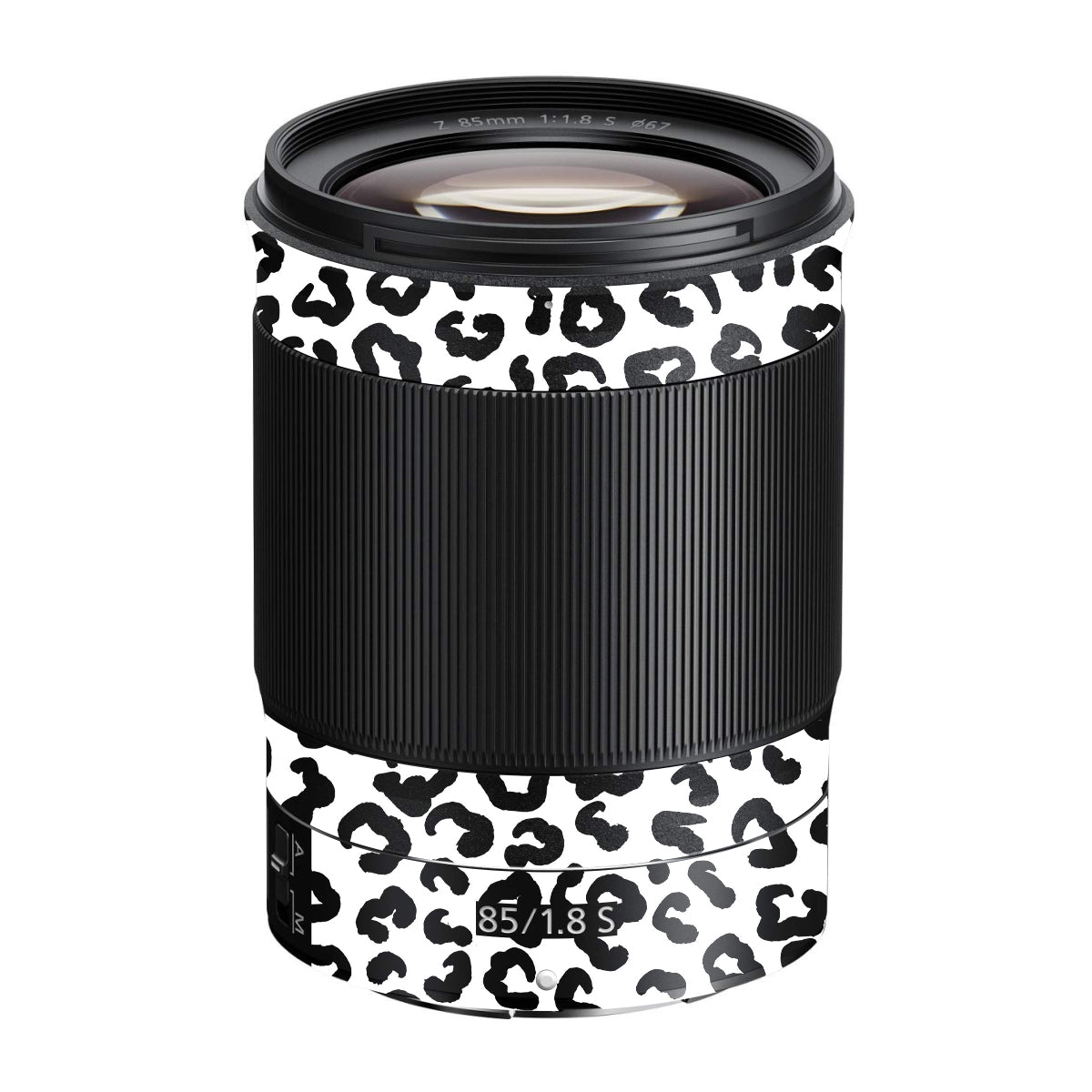 White Leopard Nikon Nikkor Z 85mm F/1.8 S Camera Lens Skin