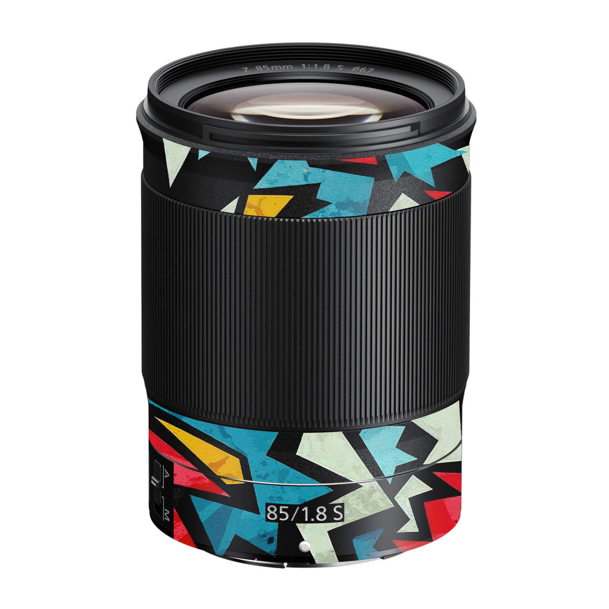 Pop Art Lightning Nikon Nikkor Z 85mm F/1.8 S Camera Lens Skin