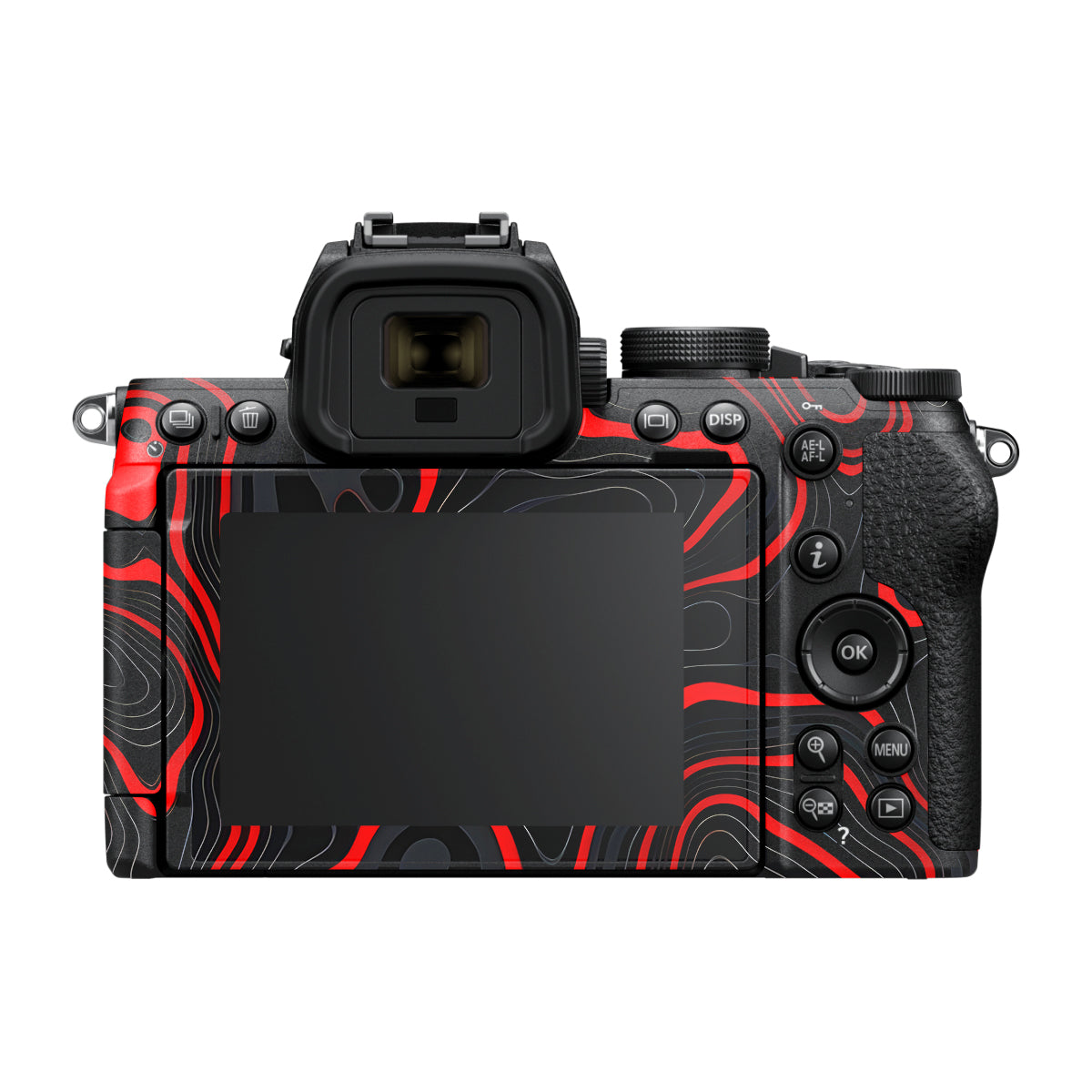 Crimson Waves Nikon Z50 II Camera Skin