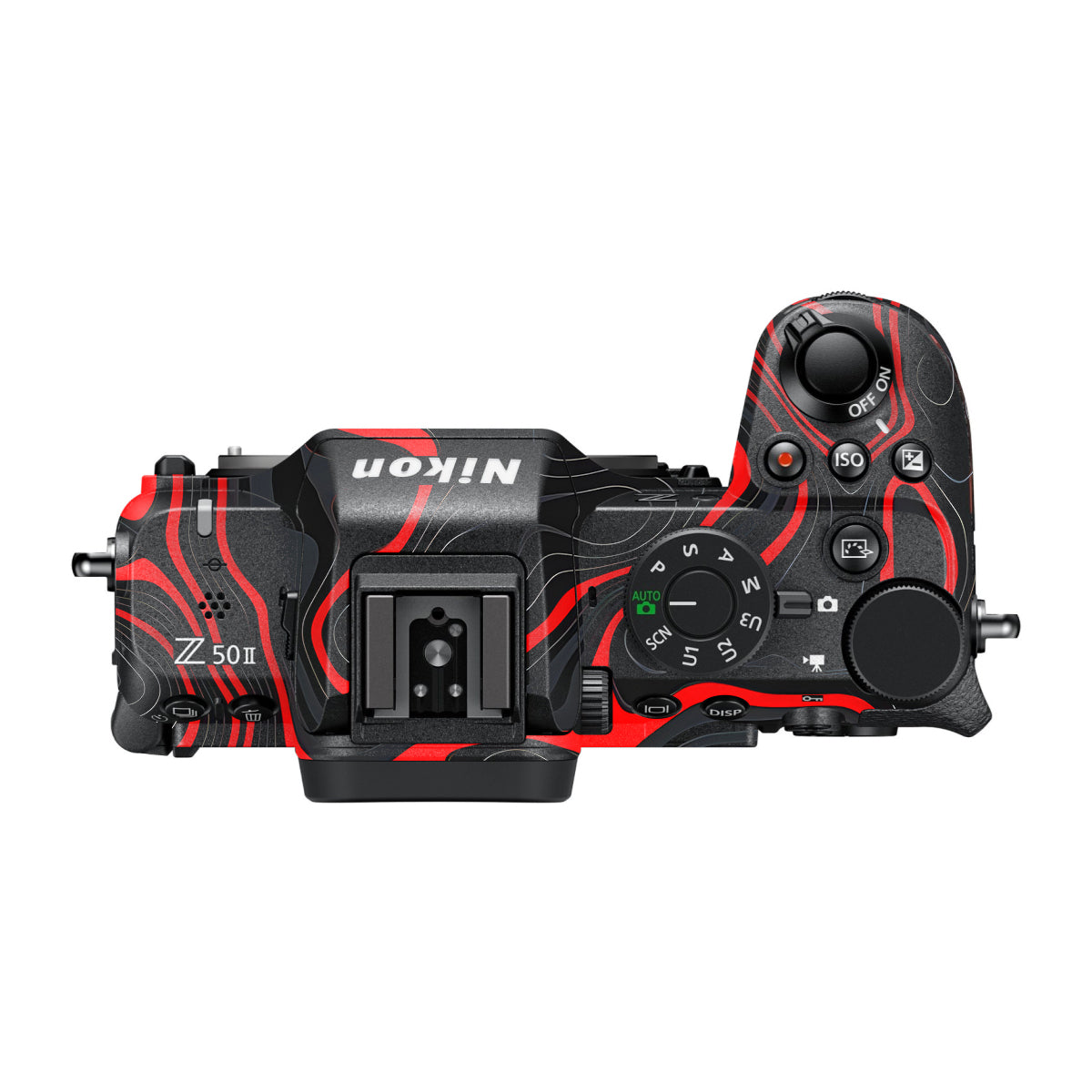Crimson Waves Nikon Z50 II Camera Skin