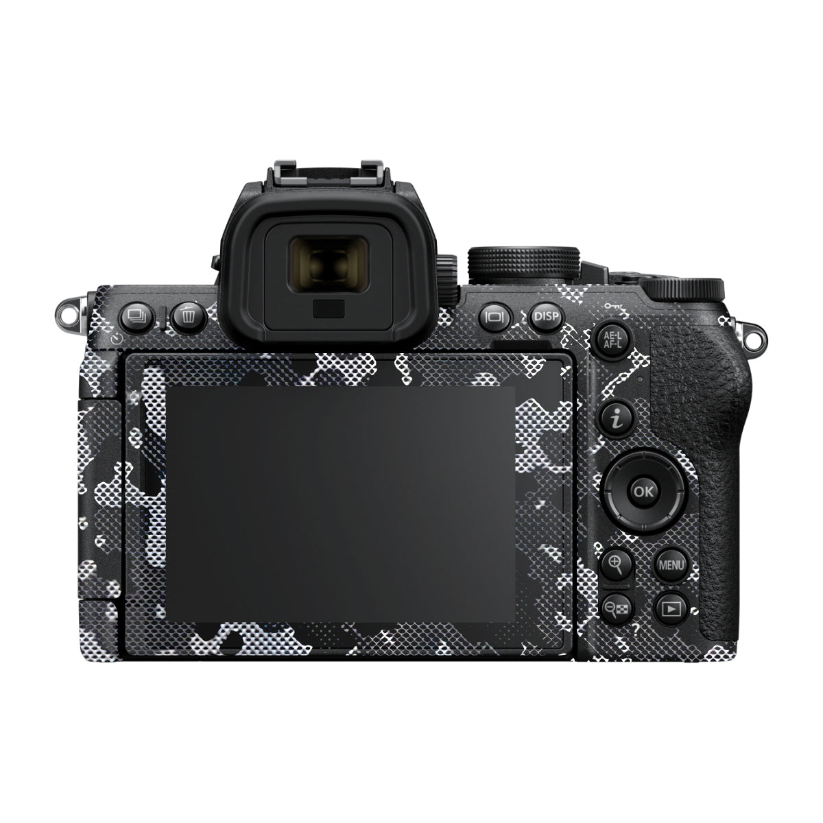 Stealth Grey Camo Nikon Z50 II Camera Skin