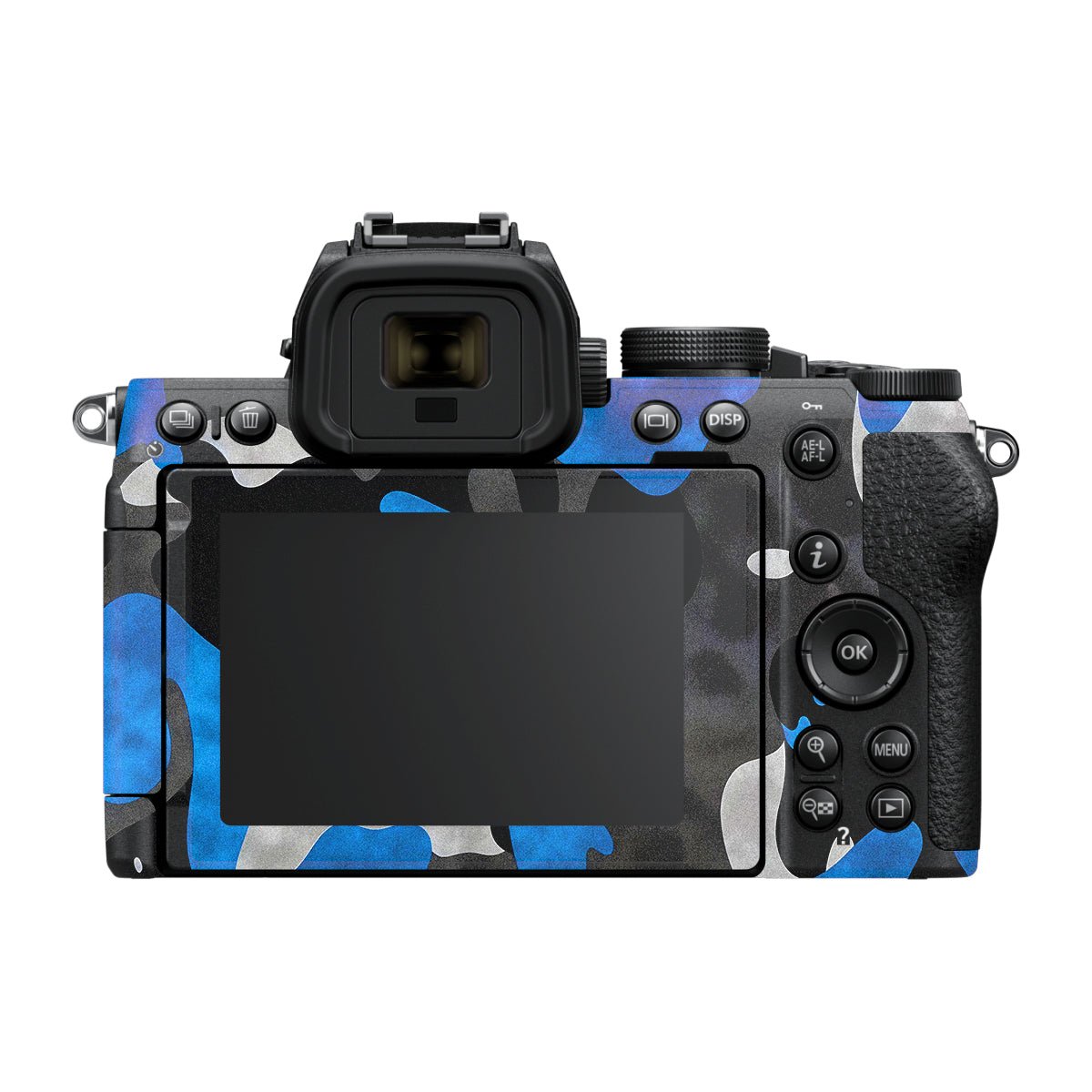 Blue Grey Camo Nikon Z50 II Camera Skin