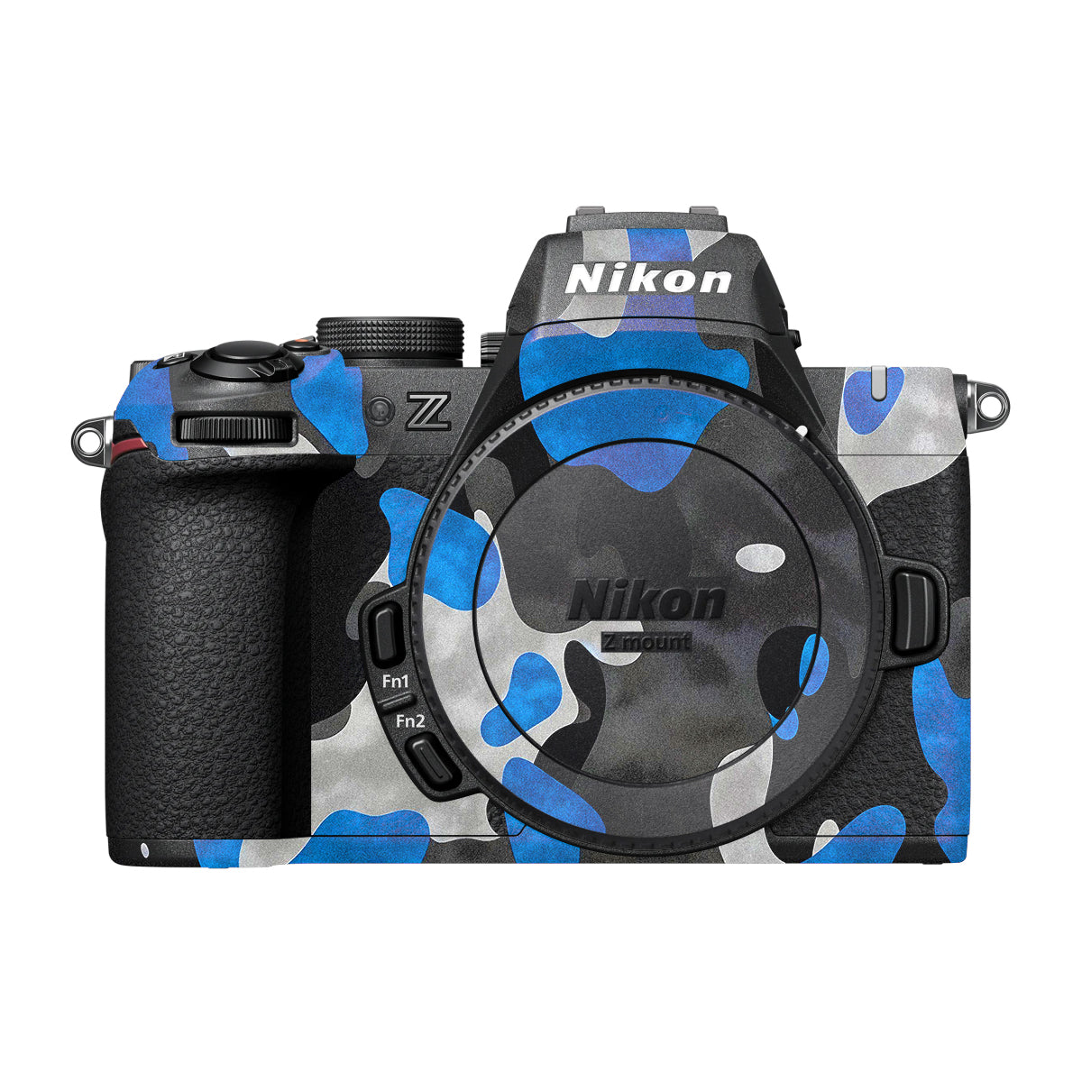Blue Grey Camo Nikon Z50 II Camera Skin
