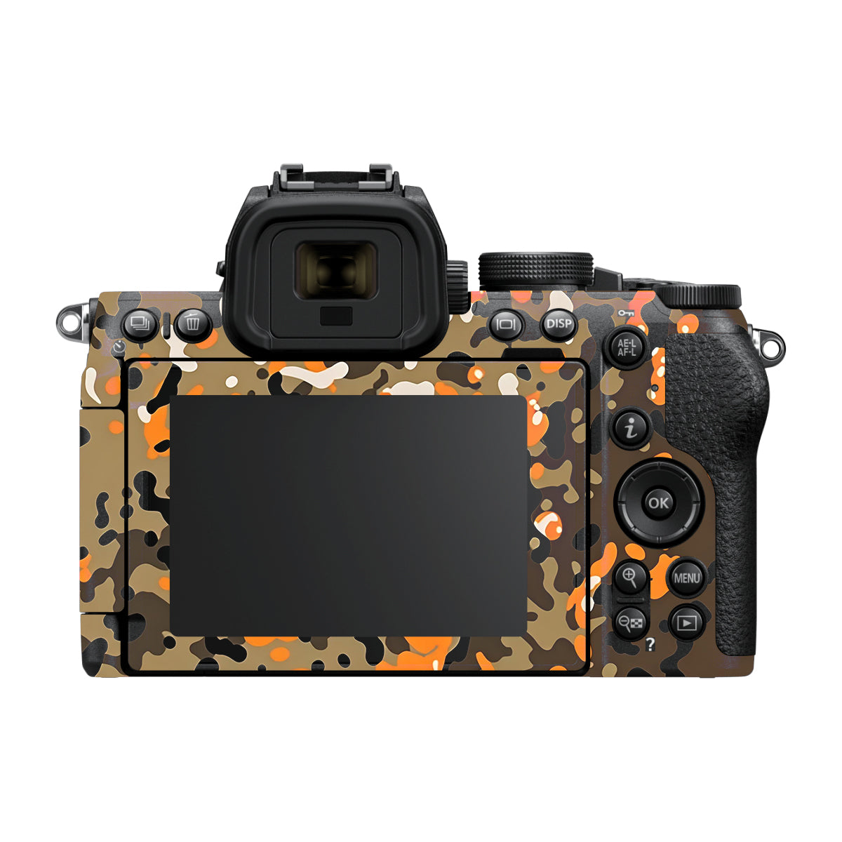 Orange Brown Spot  Nikon Z50 II Camera Skin