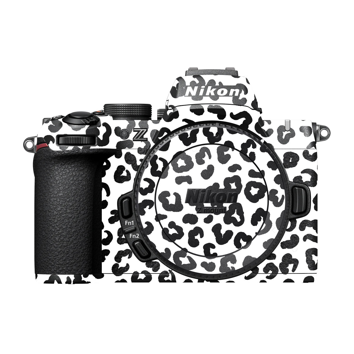 White Leopard Nikon Z50 II Camera Skin