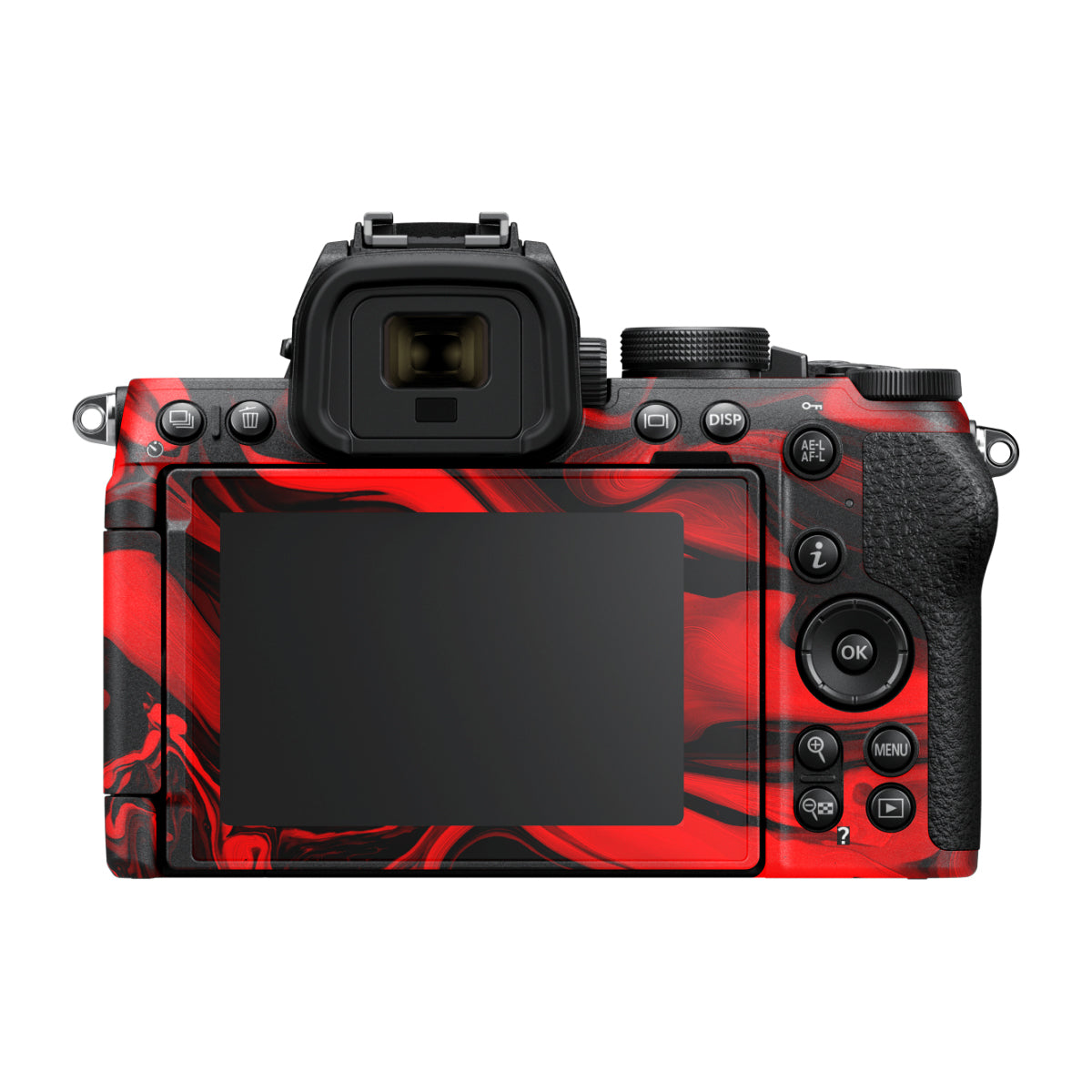 Red Lava Flow Nikon Z50 II Camera Skin
