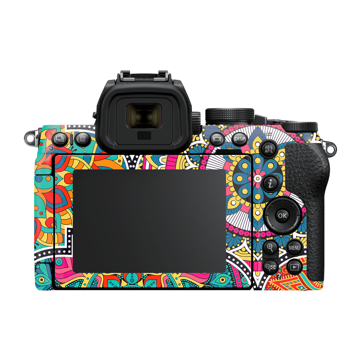 Boho Mandala Tile Pattern Nikon Z50 II Camera Skin