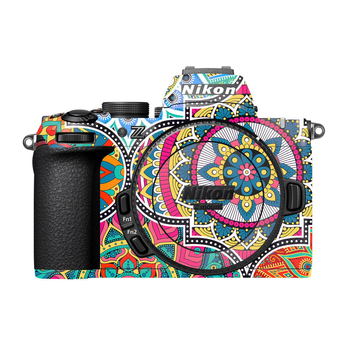 Boho Mandala Tile Pattern Nikon Z50 II Camera Skin