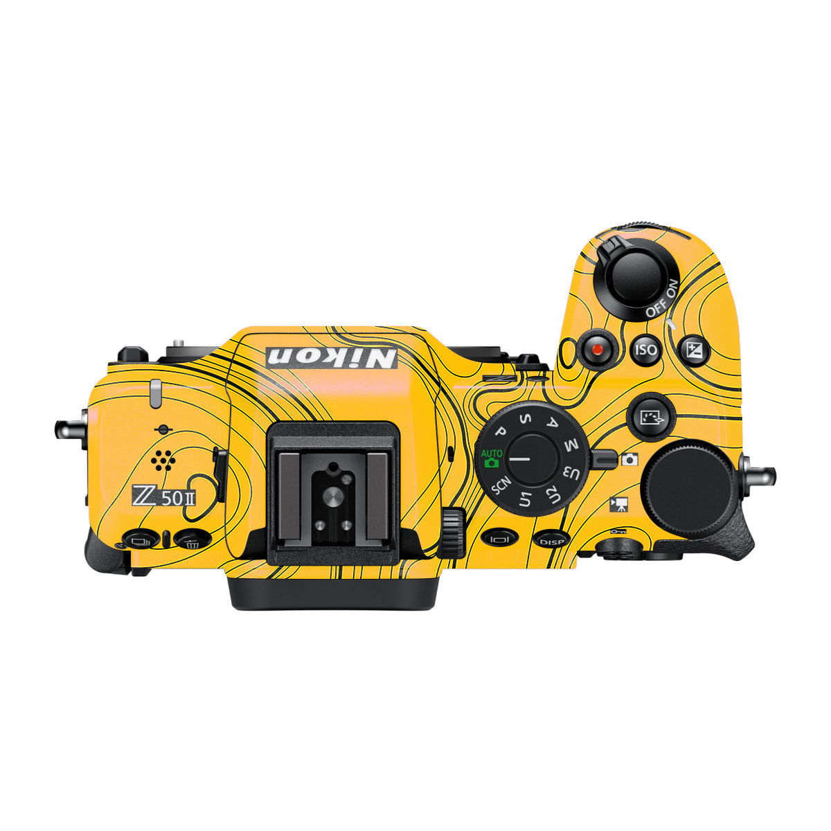 Topographic Map Pattern Nikon Z50 II Camera Skin