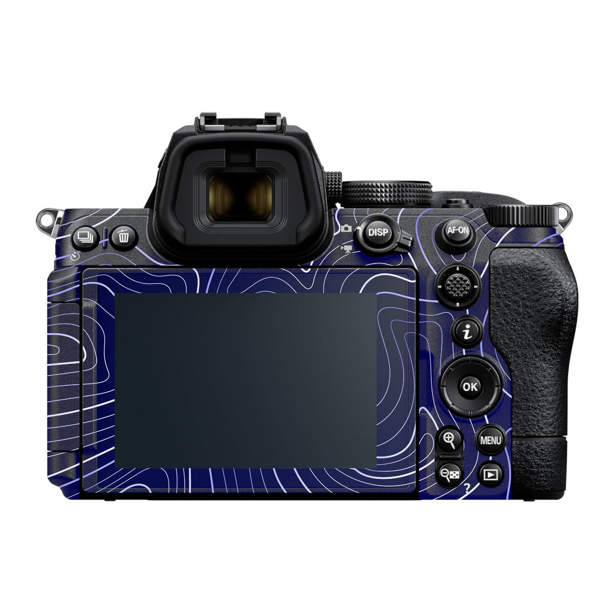 Deep Blue Contour Nikon Z5 II Camera Skin