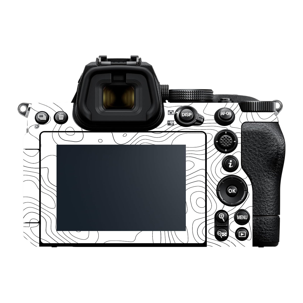 White Contour Design Nikon Z5 II Camera Skin