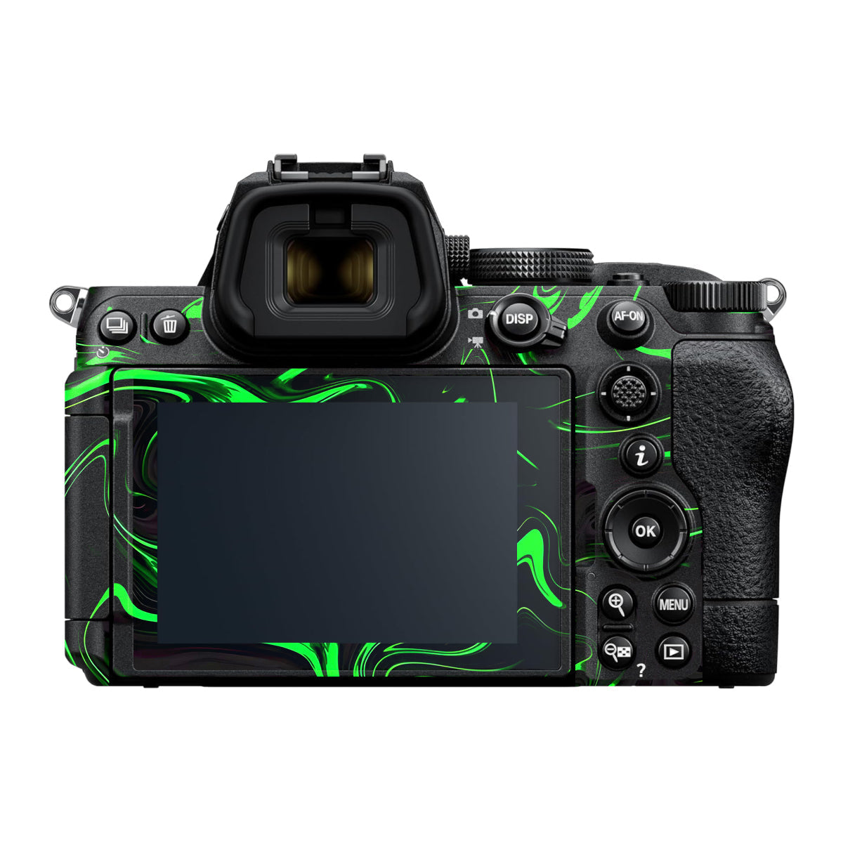 Green Liquid Pattern Nikon Z5 II Camera Skin