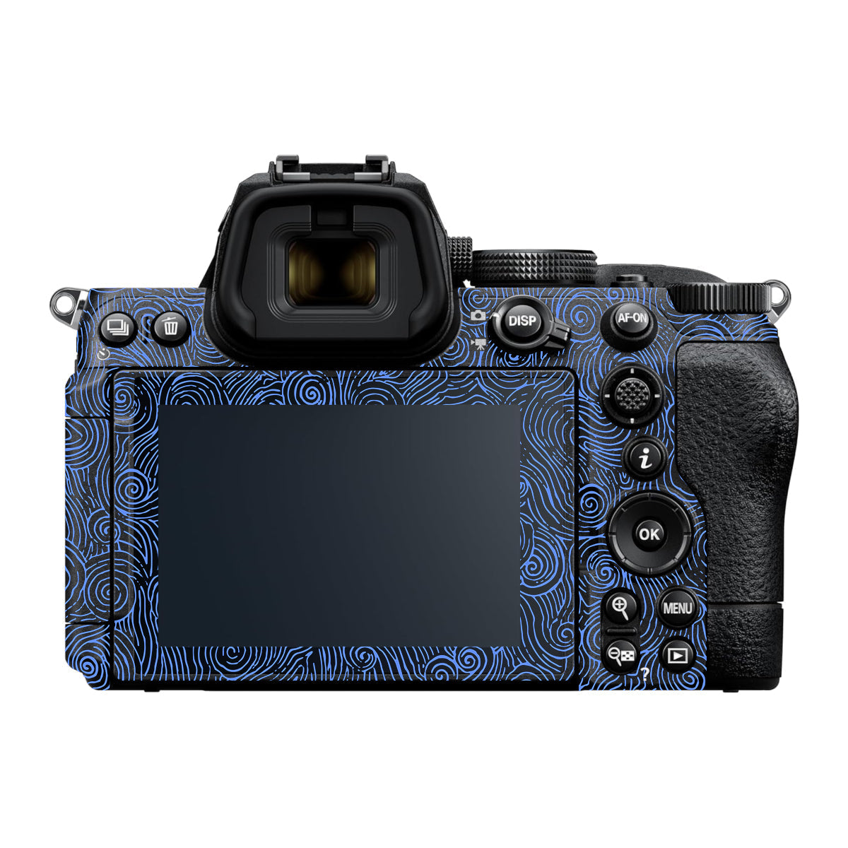 Blue Spirals Nikon Z5 II Camera Skin