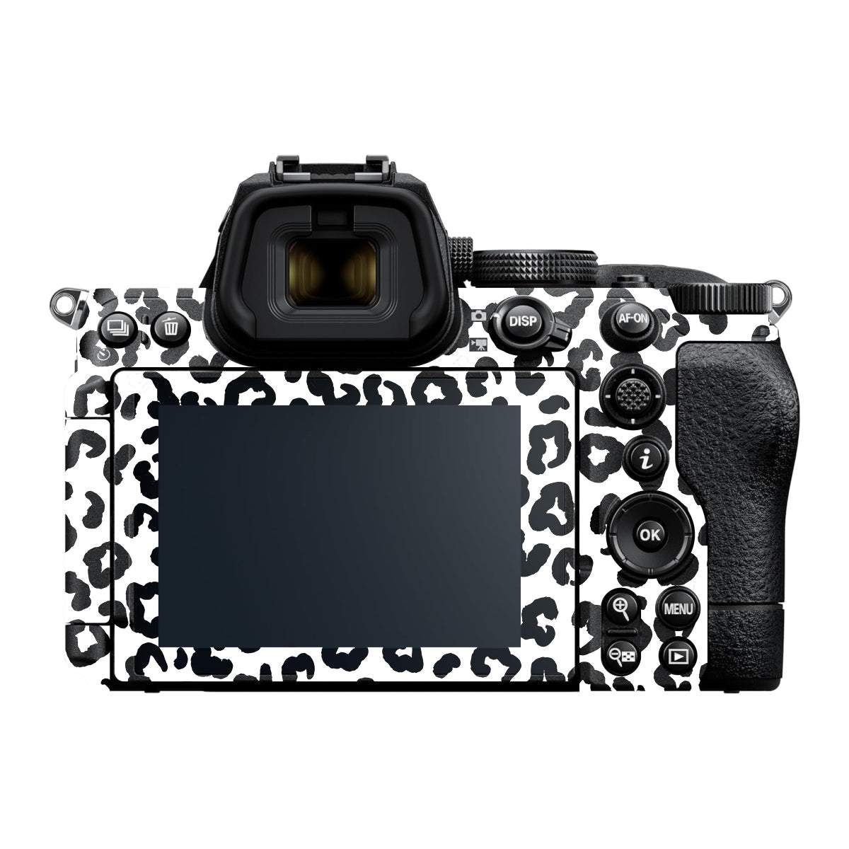 White Leopard Nikon Z5 II Camera Skin