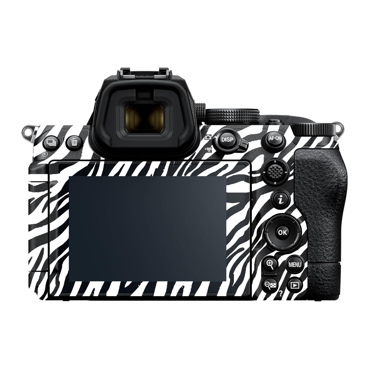 Classic Zebra Stripes Nikon Z5 II Camera Skin