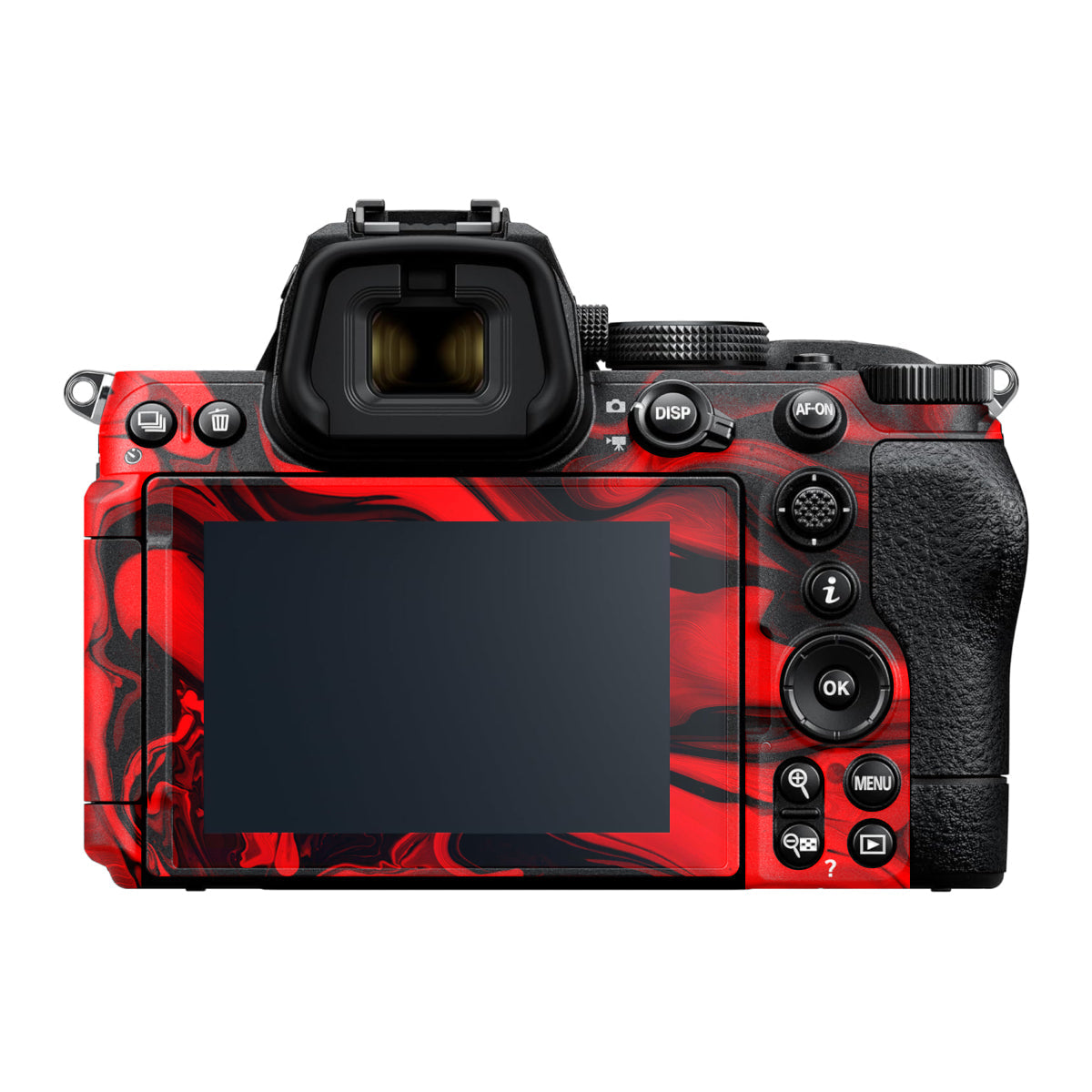 Red Lava Flow Nikon Z5 II Camera Skin