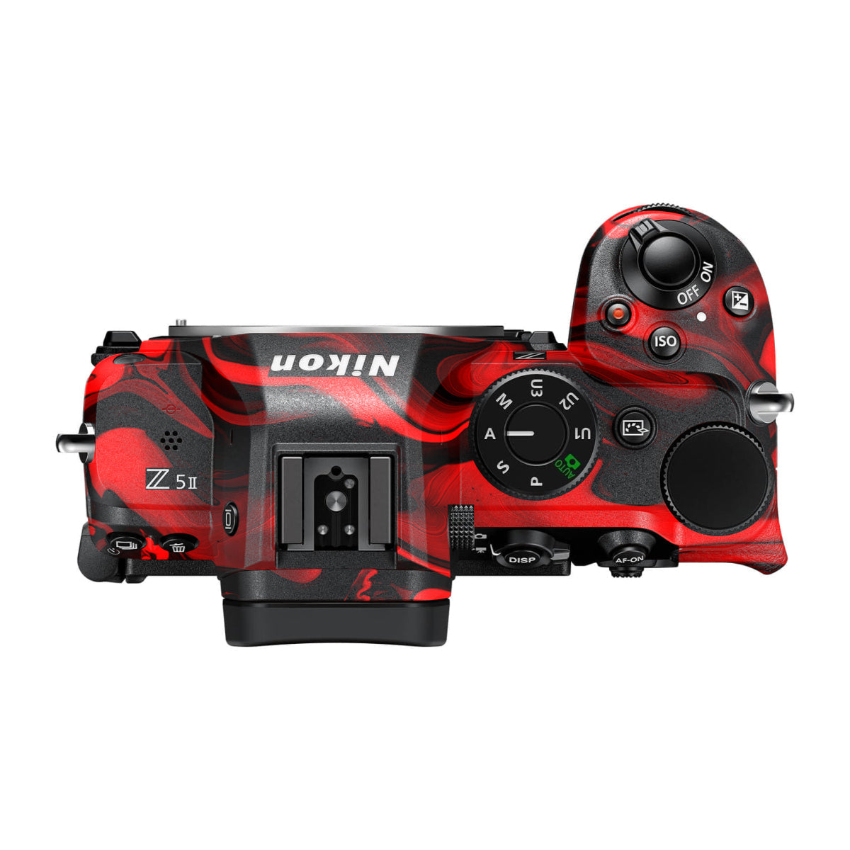 Red Lava Flow Nikon Z5 II Camera Skin