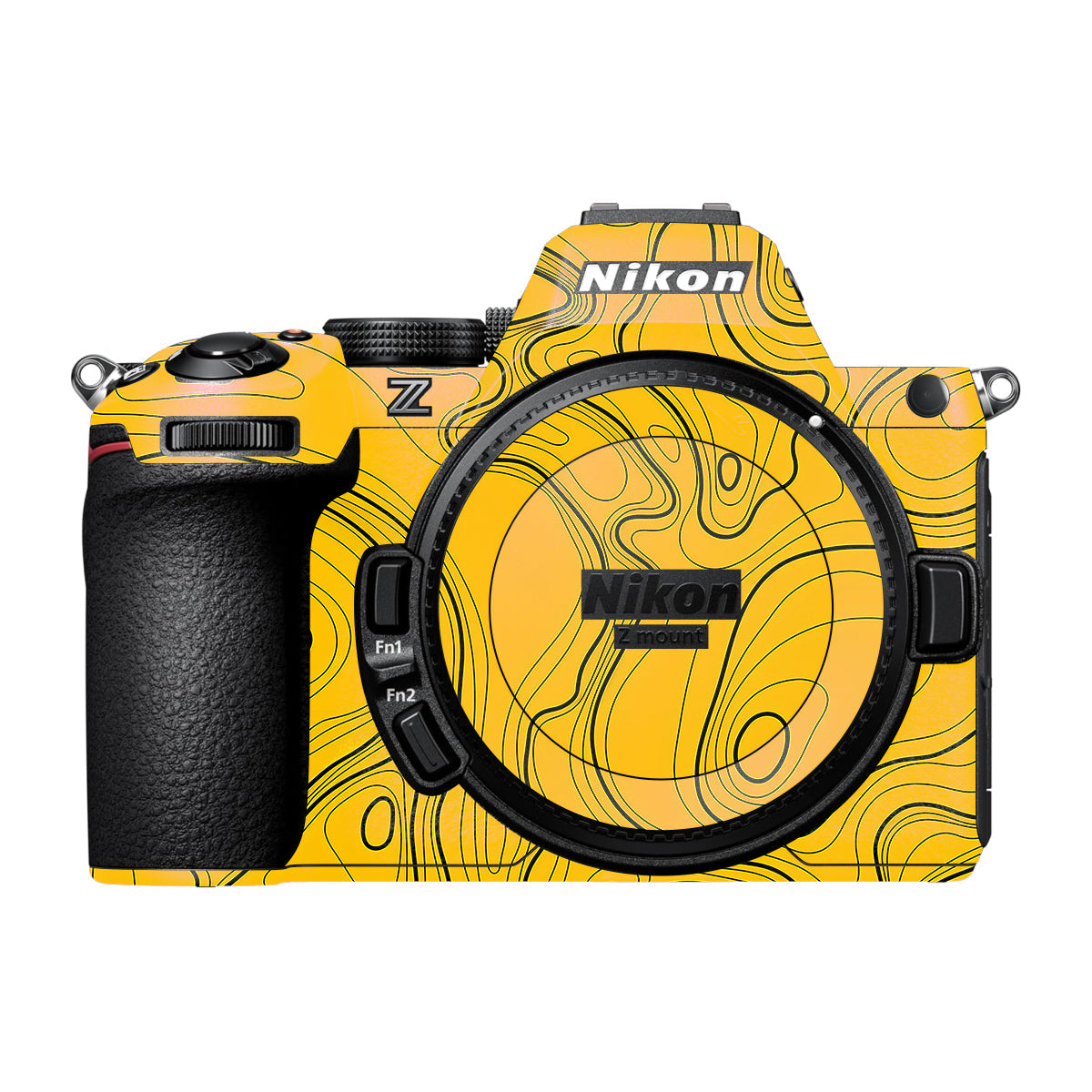 Topographic Map Pattern Nikon Z5 II Camera Skin