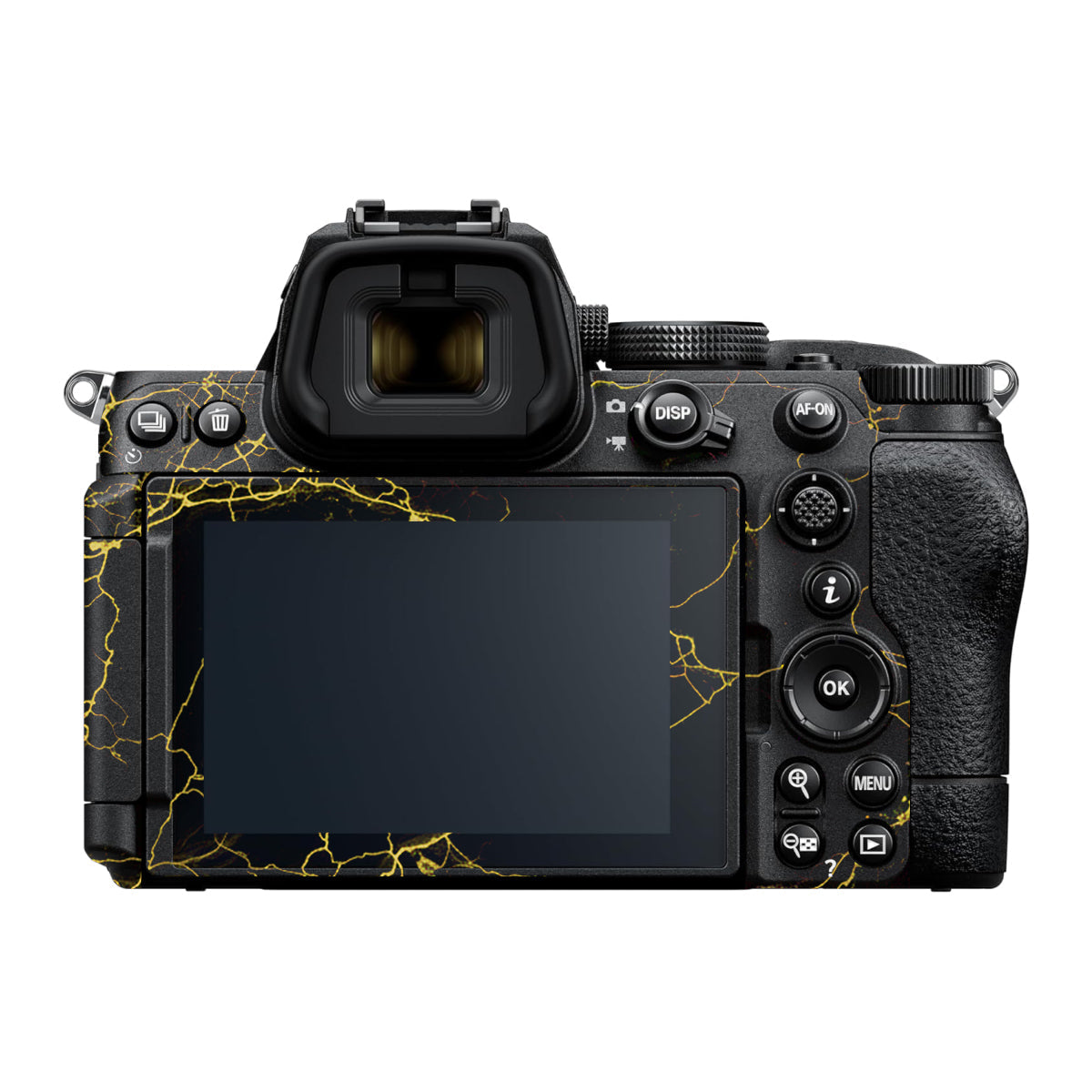 Electric Gold Veins Nikon Z5 II Camera Skin