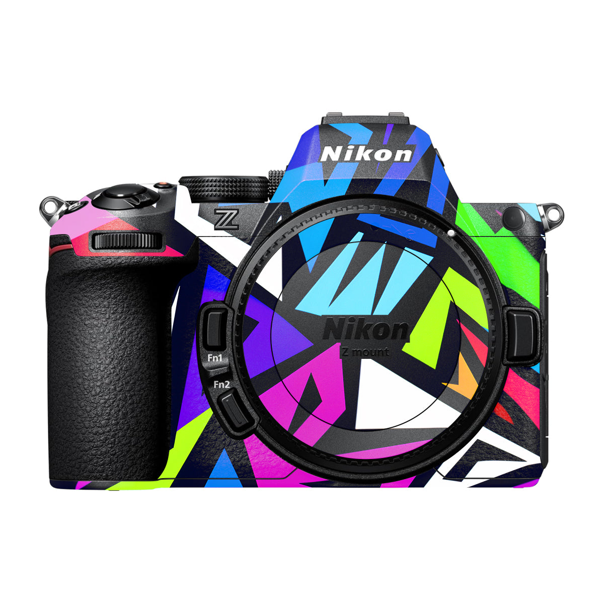 Bold Geometric Pop Nikon Z5 II Camera Skin