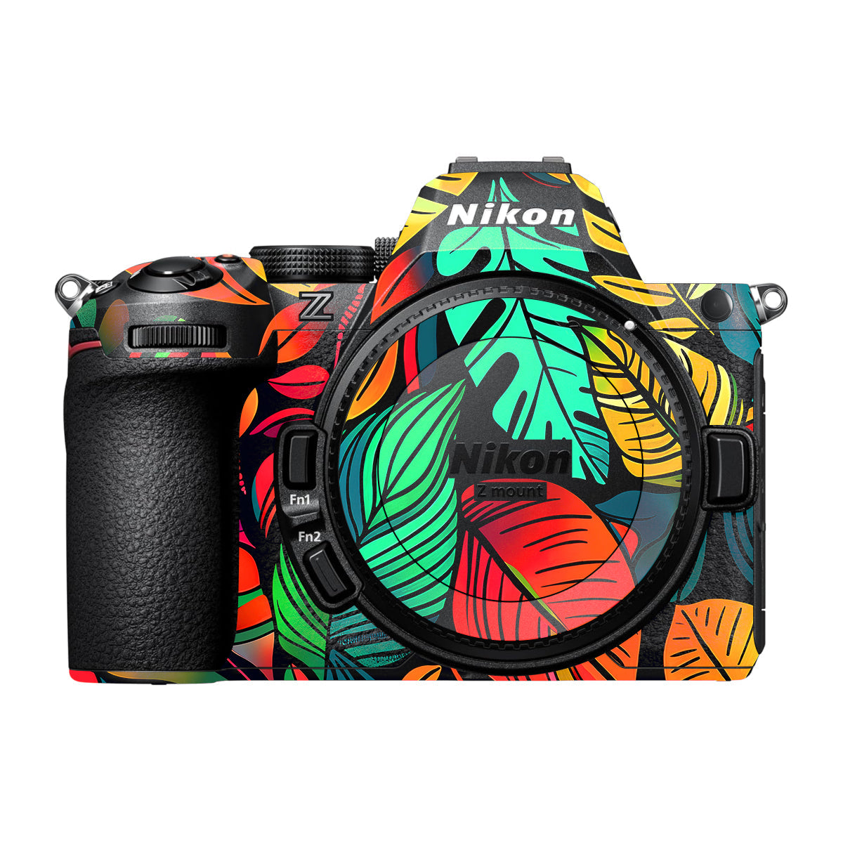 Tropical Jungle Leaves Nikon Z5 II Camera Skin