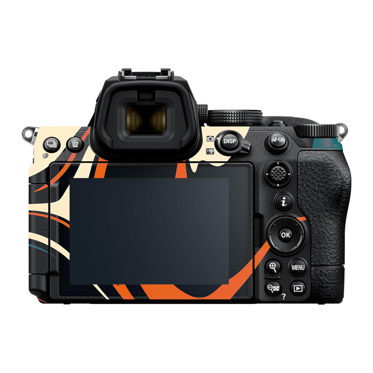 Mid-Century Abstract Swirl Nikon Z5 II Camera Skin