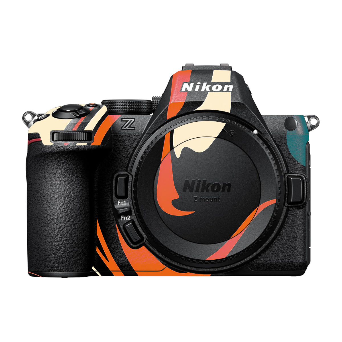 Mid-Century Abstract Swirl Nikon Z5 II Camera Skin