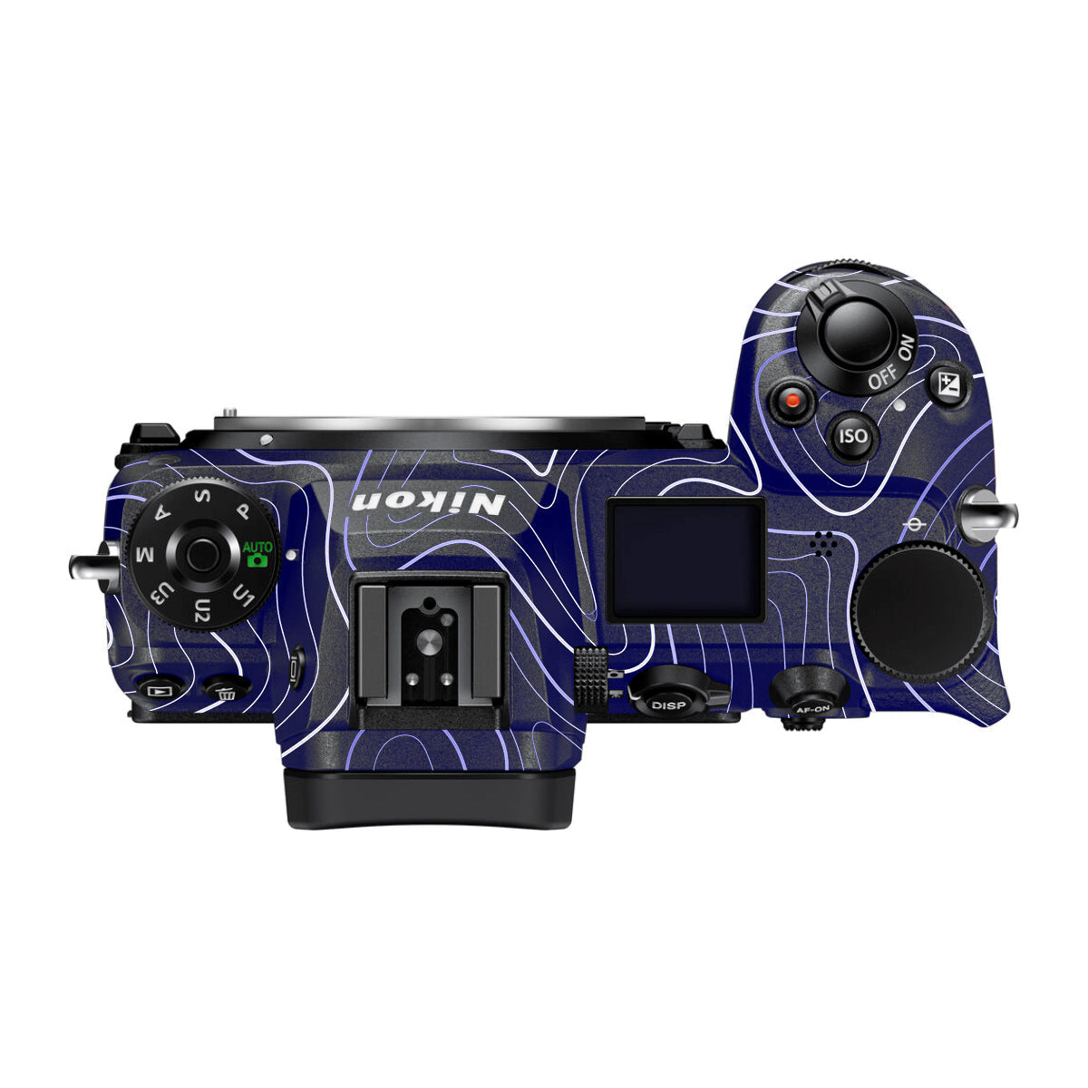 Deep Blue Contour Nikon Z6 Camera Skin
