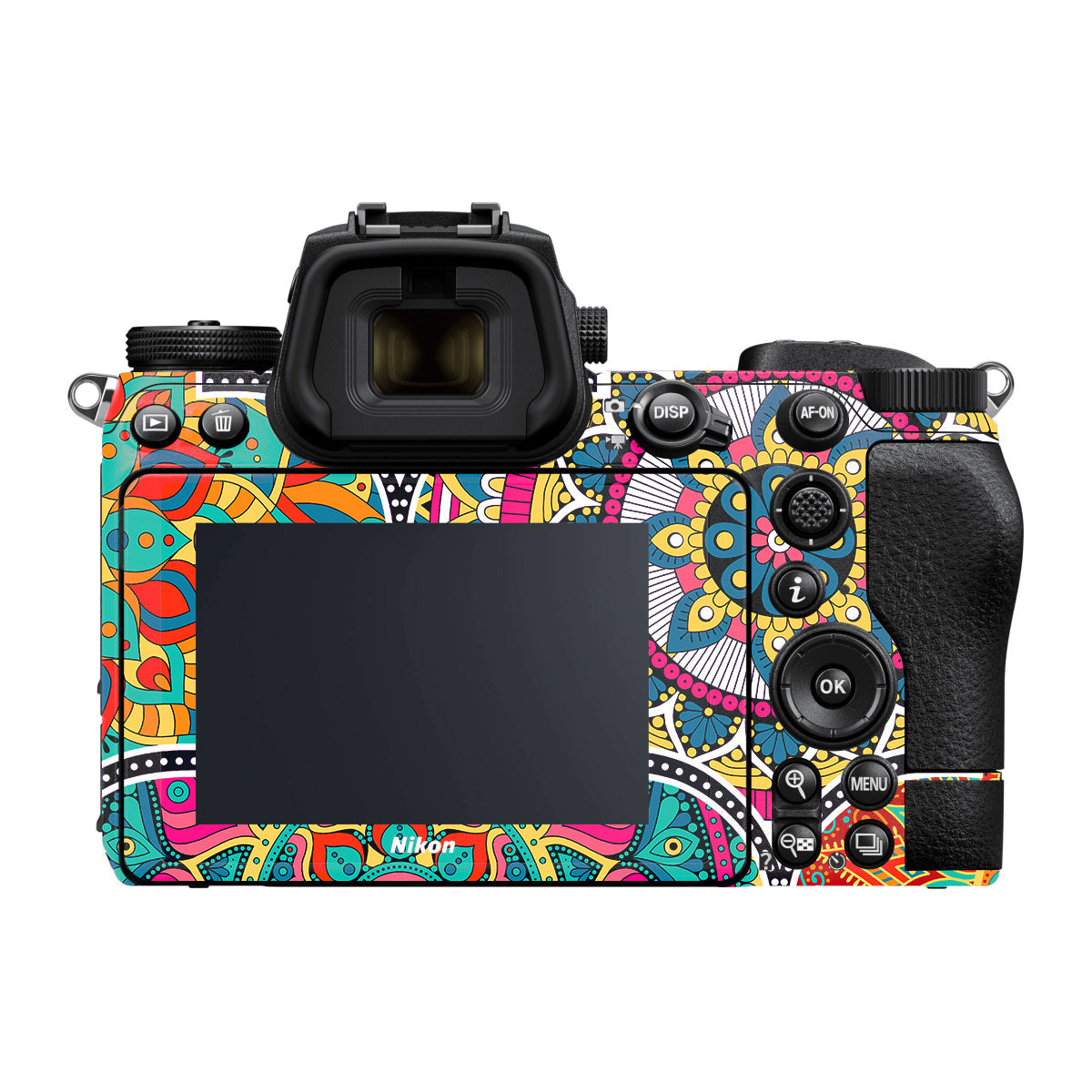 Boho Mandala Tile Pattern Nikon Z6 Camera Skin