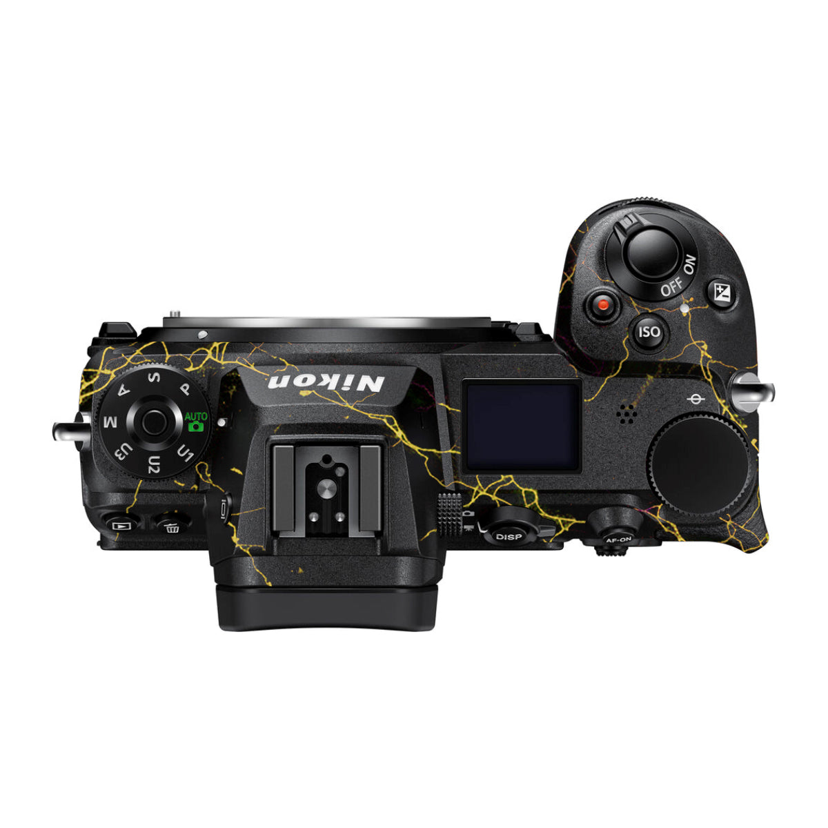 Electric Gold Veins Nikon Z6 Camera Skin