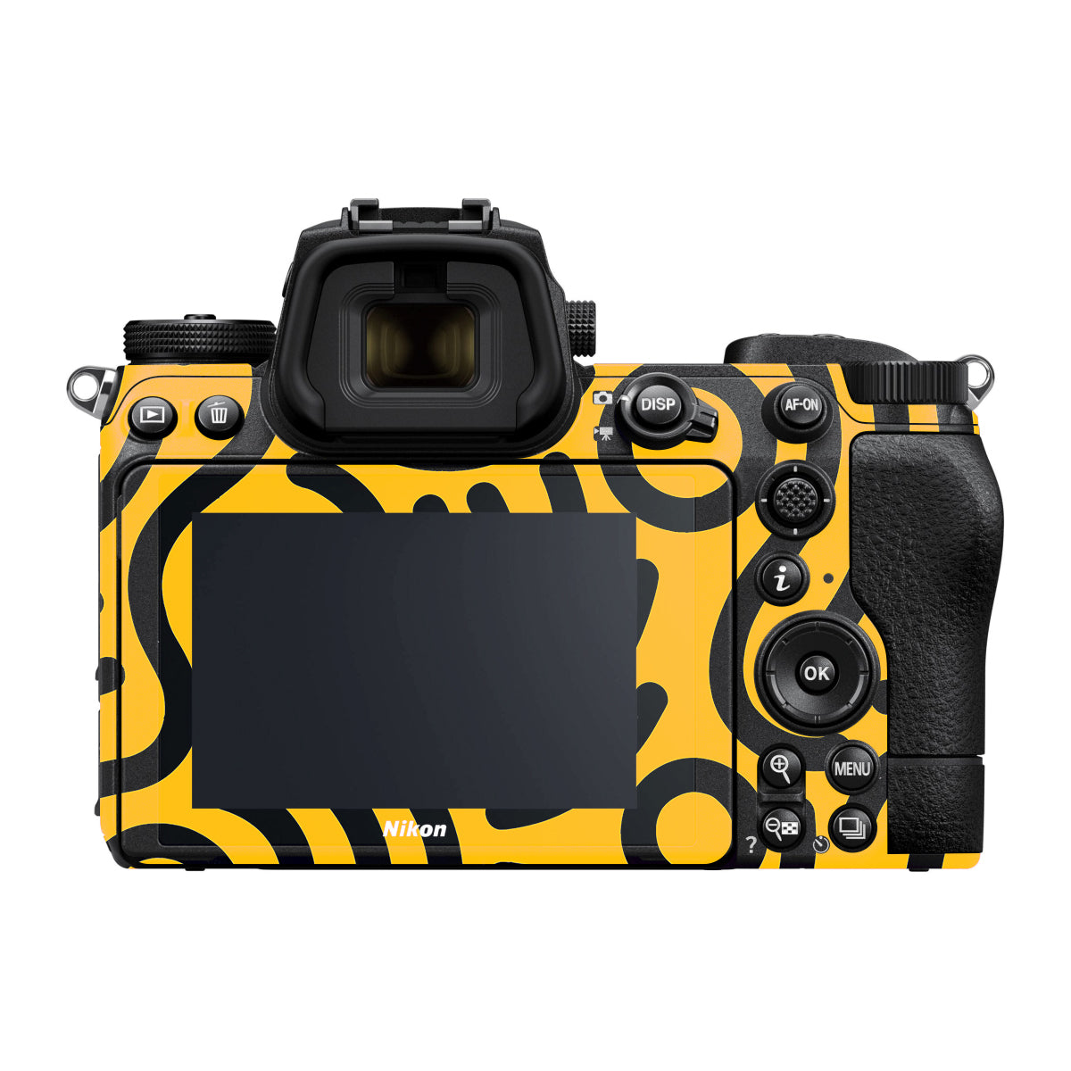 Minimal Yellow Wave Nikon Z6 Camera Skin