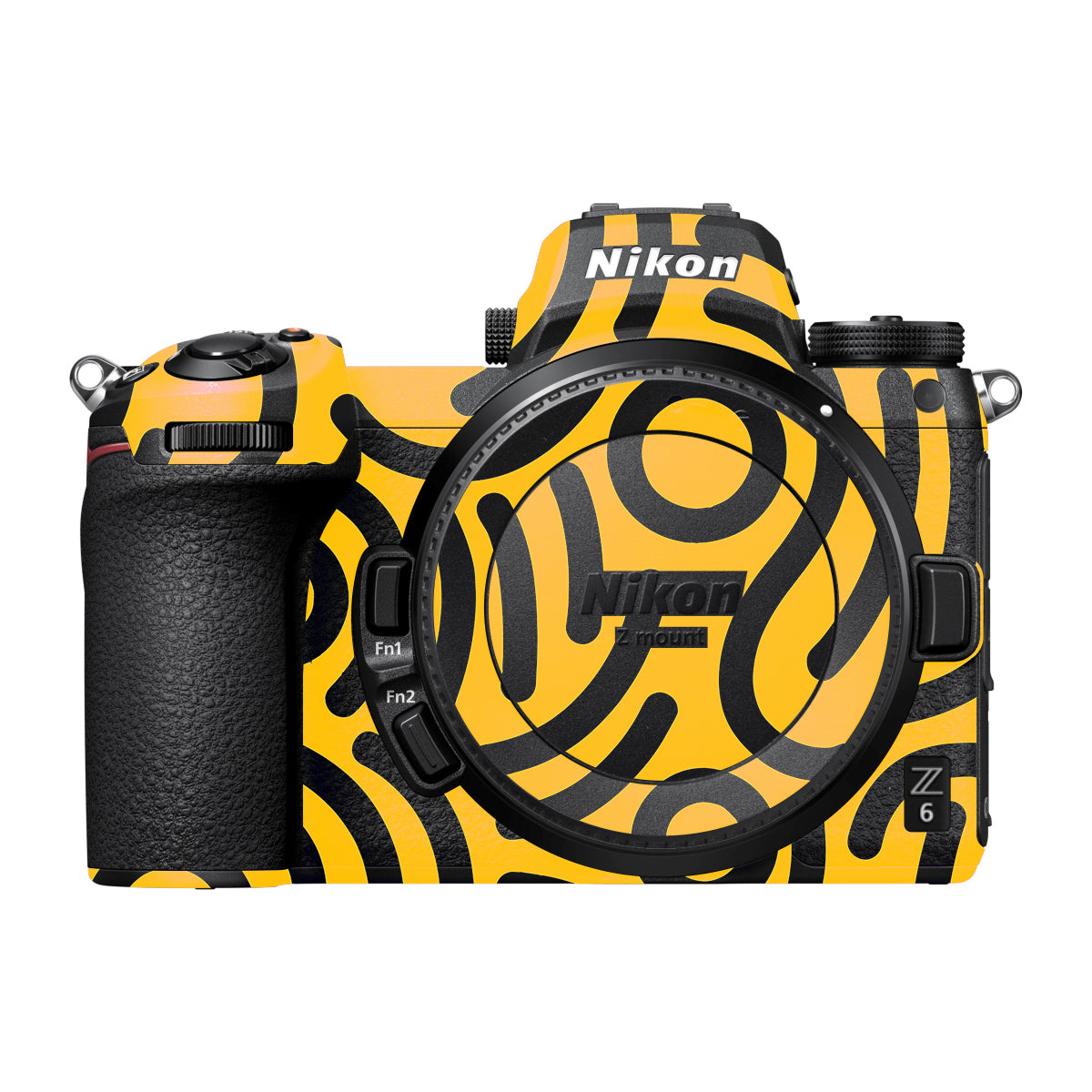 Minimal Yellow Wave Nikon Z6 Camera Skin