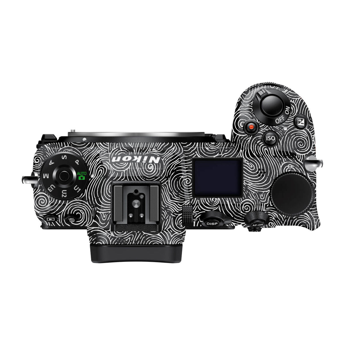 White Spirals Nikon Z6 II Camera Skin