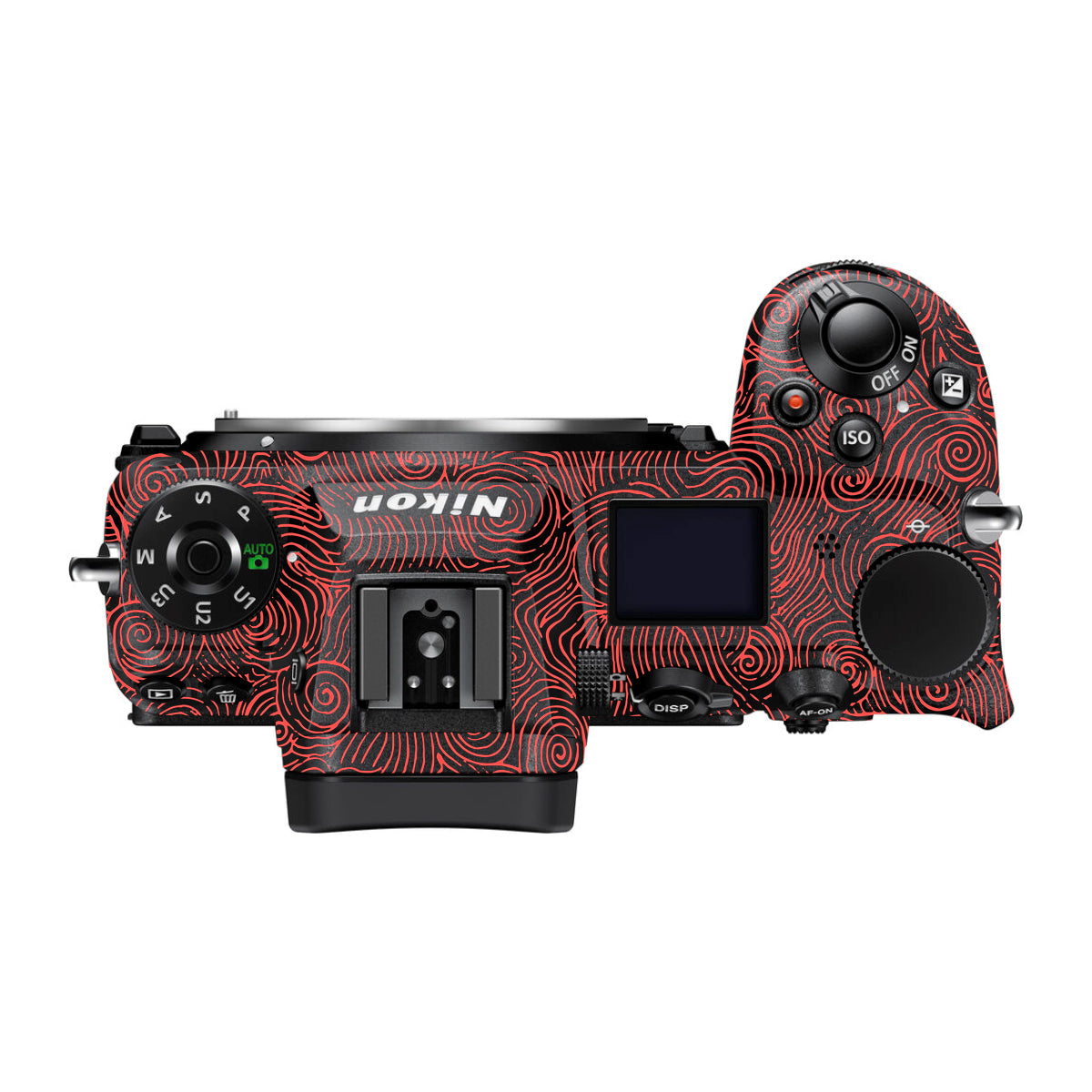 Red Spirals Nikon Z6 II Camera Skin