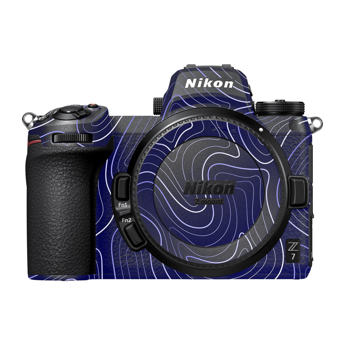 Deep Blue Contour Nikon Z7 Camera Skin