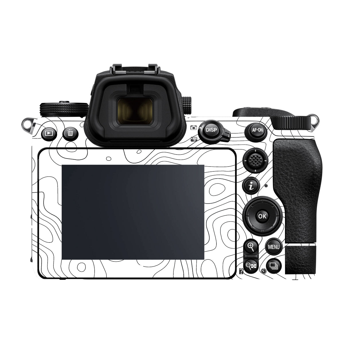 White Contour Design Nikon Z7 Camera Skin