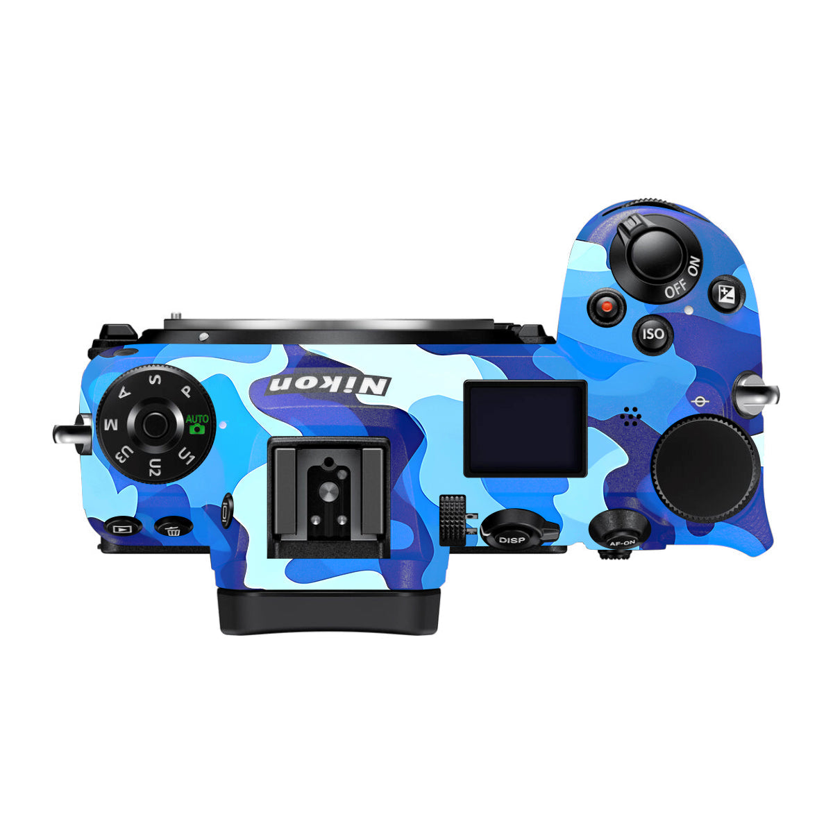 Arctic Blue Camo Pattern Nikon Z7 Camera Skin