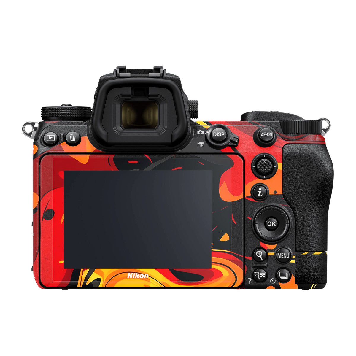 Lava Burst Nikon Z7 Camera Skin