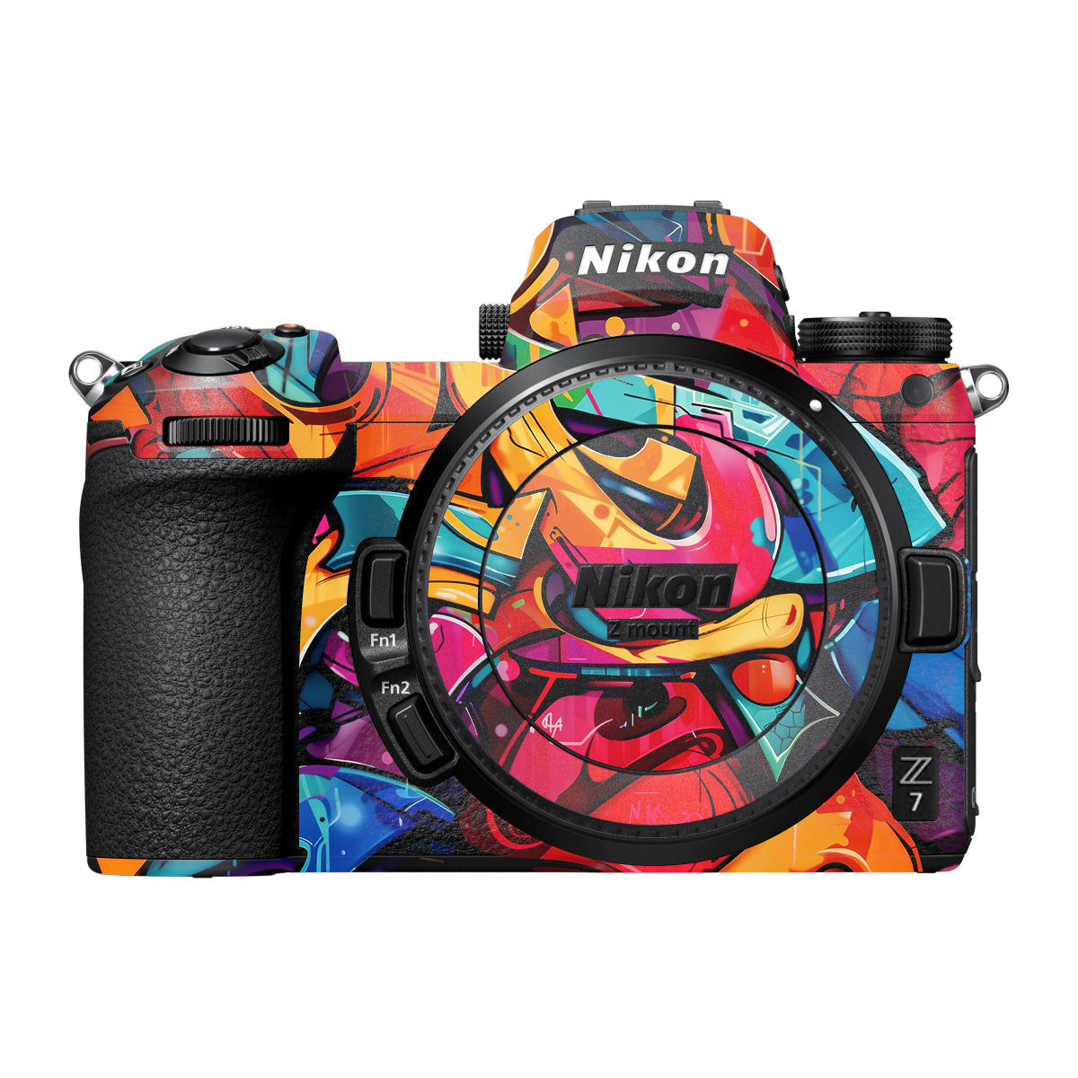 Urban Graffiti Explosion Nikon Z7 Camera Skin